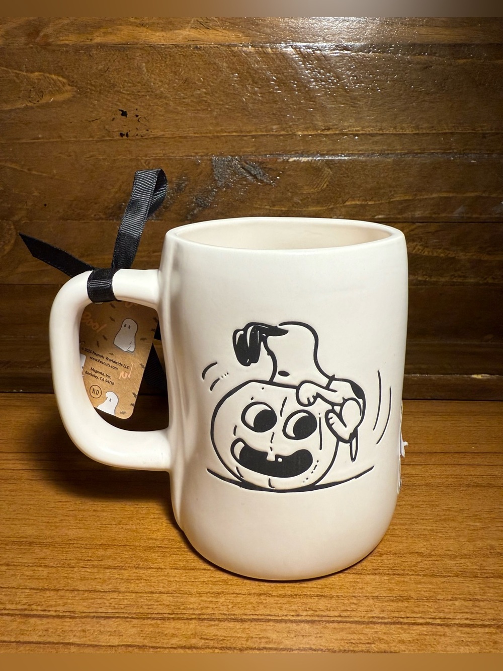 Peanuts Snoopy Halloween Pumpkin Coffee Mug